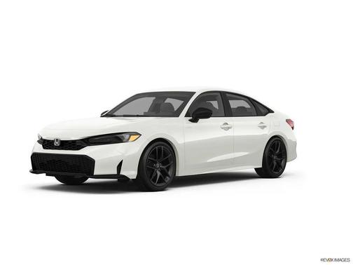 Platinum White Pearl 2026 Honda Civic Sport