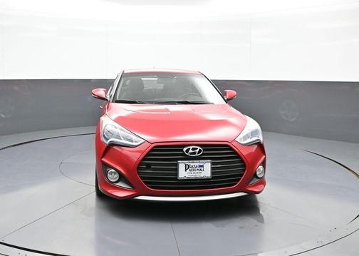 Boston Red Metallic 2015 Hyundai Veloster Turbo