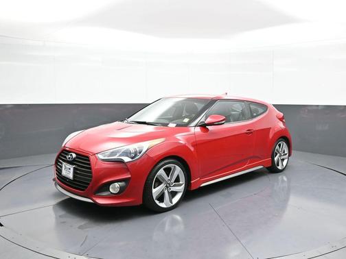 Boston Red Metallic 2015 Hyundai Veloster Turbo
