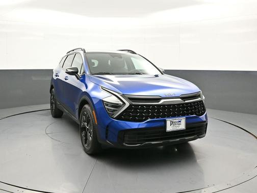 Sapphire Blue 2025 Kia Sportage X-Line
