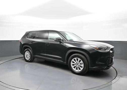 Midnight Black Metallic 2025 Toyota Grand Highlander XLE