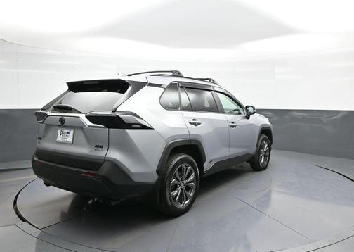 Silver Sky Metallic 2025 Toyota RAV4 Hybrid XLE Premium