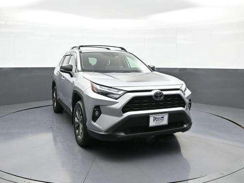 Silver Sky Metallic 2025 Toyota RAV4 Hybrid XLE Premium