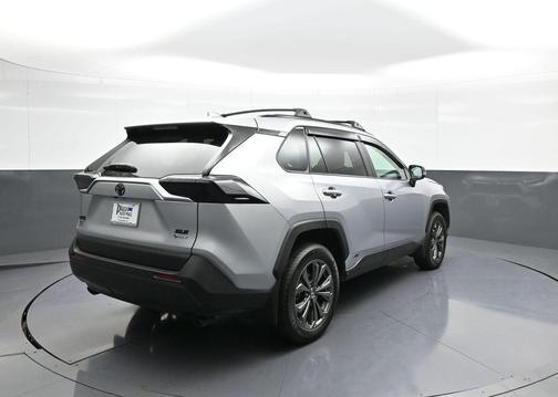 Silver Sky Metallic 2025 Toyota RAV4 Hybrid XLE Premium