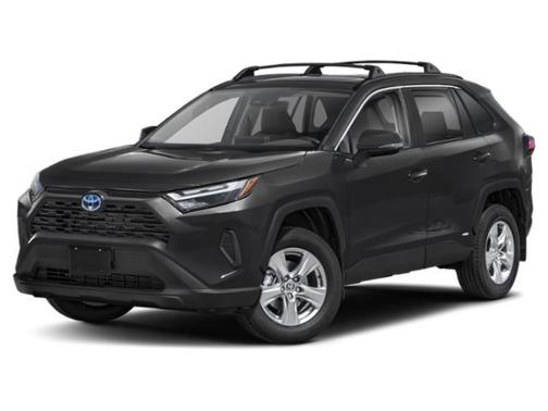 Midnight Black Metallic 2025 Toyota RAV4 Hybrid XLE