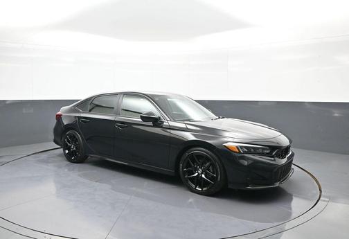 Crystal Black Pearl 2025 Honda Civic Sport