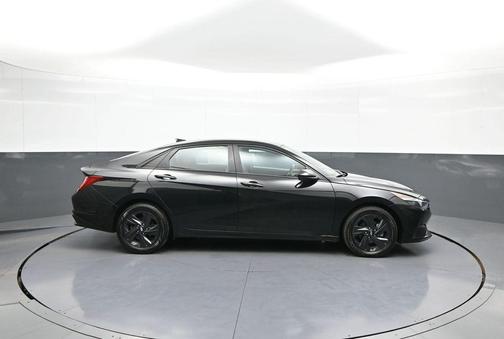 Onyx Black 2023 Hyundai ELANTRA HEV Blue