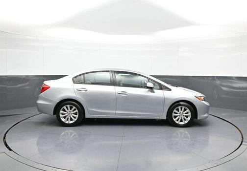 Alabaster Silver Metallic 2012 Honda Civic EX-L