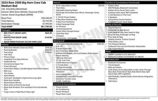2024 RAM 2500 Big Horn