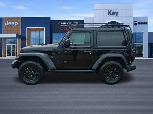 Black Clearcoat 2022 Jeep Wrangler Sport