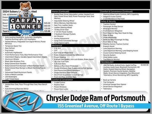 2024 Subaru Legacy Limited