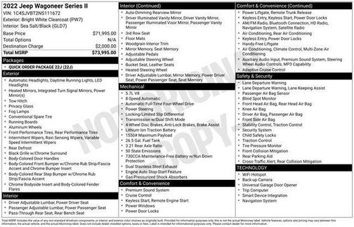2022 Jeep Wagoneer Series II