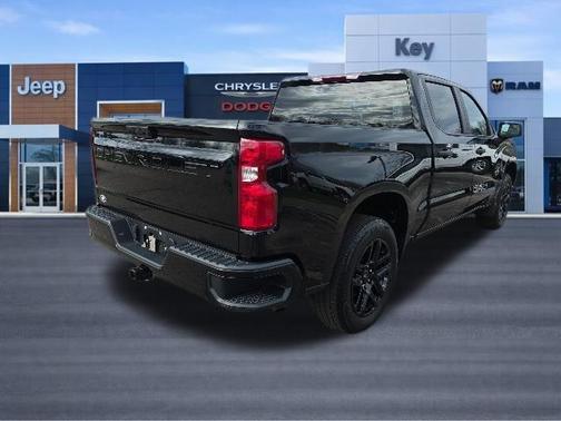 Black 2023 Chevrolet Silverado 1500 Custom