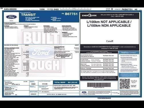 2023 Ford Transit-250 Base