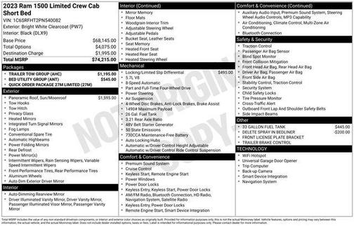 2023 RAM 1500 Limited