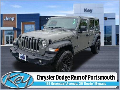 Sting Gray Clearcoat 2023 Jeep Wrangler Sport