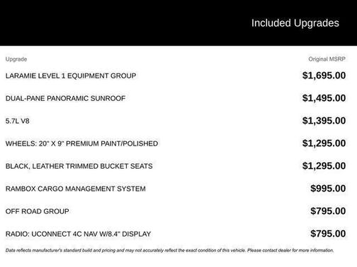 2019 RAM 1500 Laramie