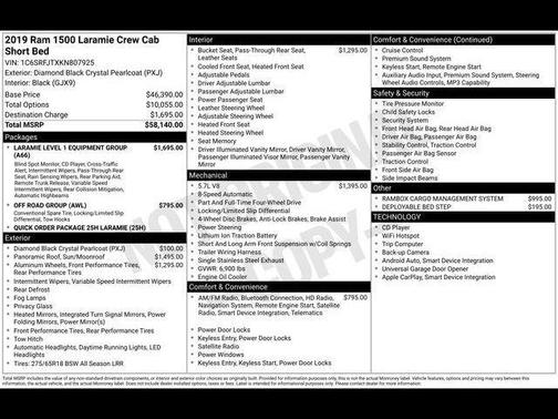 2019 RAM 1500 Laramie