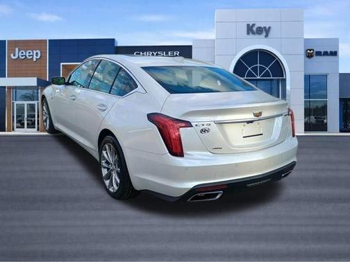 Crystal White Tri-Coat 2022 Cadillac CT5 Premium Luxury AWD