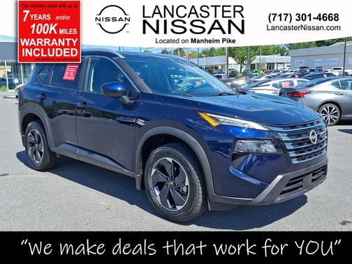 Deep Ocean Blue 2024 Nissan Rogue SV