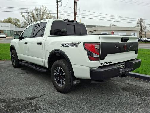 Glacier White 2024 Nissan Titan PRO-4X