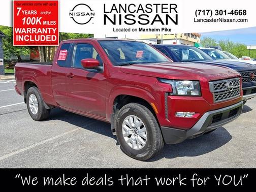 Cardinal Red 2022 Nissan Frontier SV