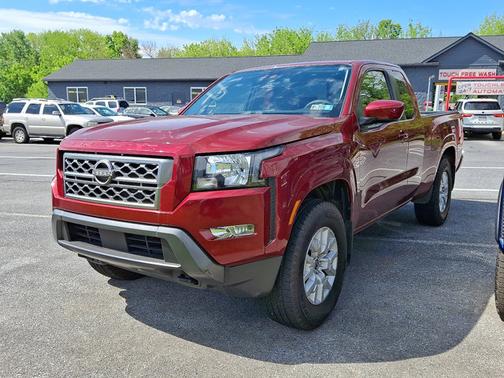 Cardinal Red 2022 Nissan Frontier SV