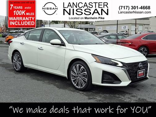 White 2023 Nissan Altima 2.5 SL