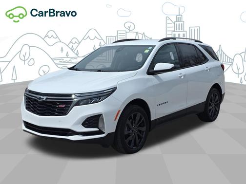 Summit White 2023 Chevrolet Equinox RS