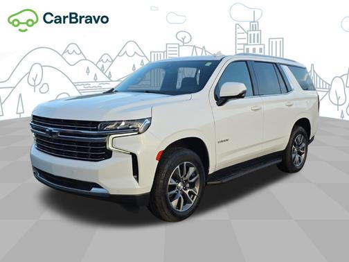 Summit White 2022 Chevrolet Tahoe LT
