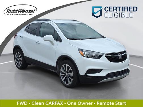 Summit White 2022 Buick Encore Preferred