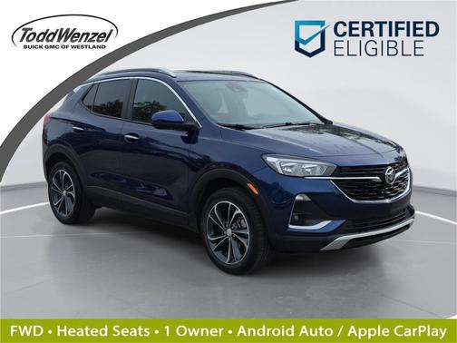 Sapphire Metallic 2023 Buick Encore GX Select