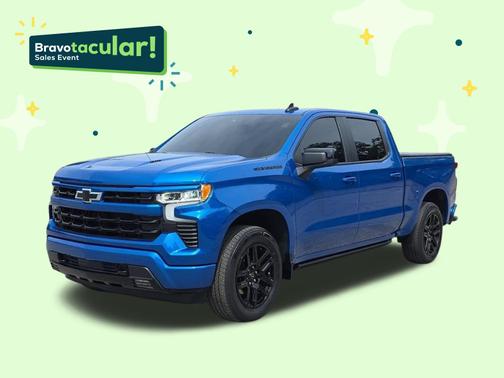 Glacier Blue Metallic 2022 Chevrolet Silverado 1500 RST