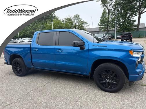 Glacier Blue Metallic 2022 Chevrolet Silverado 1500 RST
