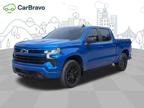 Glacier Blue Metallic 2022 Chevrolet Silverado 1500 RST