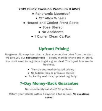 2019 Buick Envision Premium II