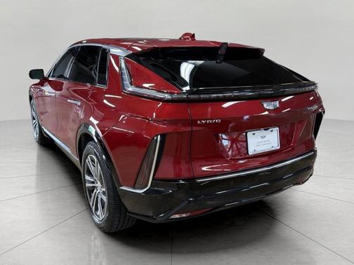 Radiant Red Tintcoat 2024 Cadillac LYRIQ Luxury