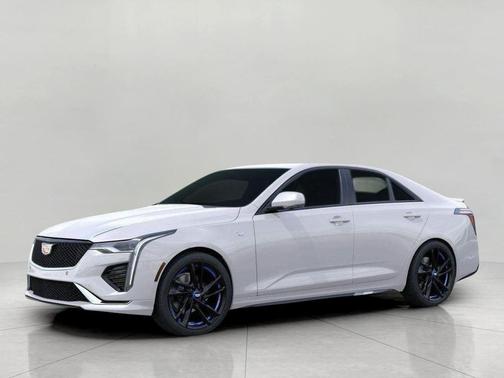 Crystal White Tricoat 2025 Cadillac CT4 Sport