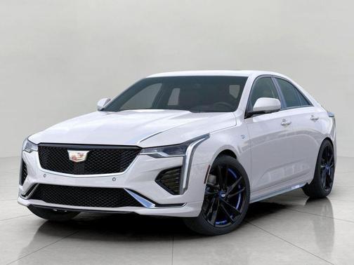 Crystal White Tricoat 2025 Cadillac CT4 Sport