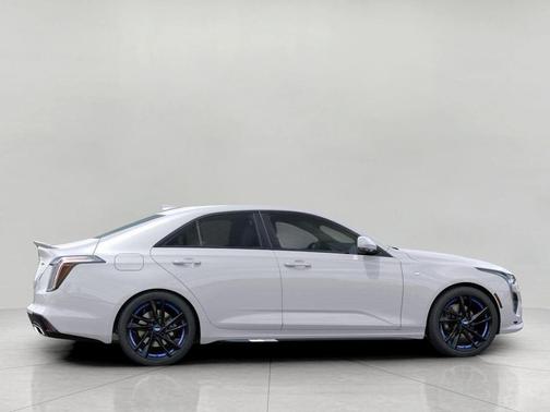 Crystal White Tricoat 2025 Cadillac CT4 Sport