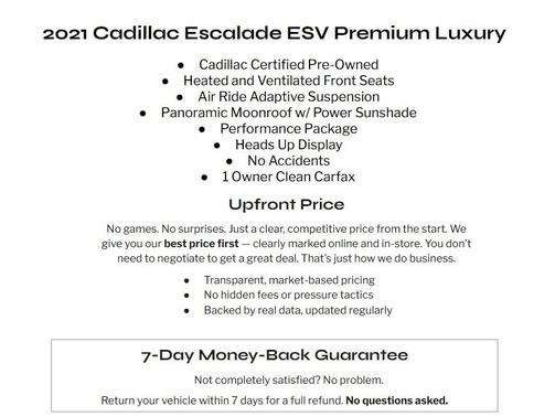 2021 Cadillac Escalade ESV Premium Luxury