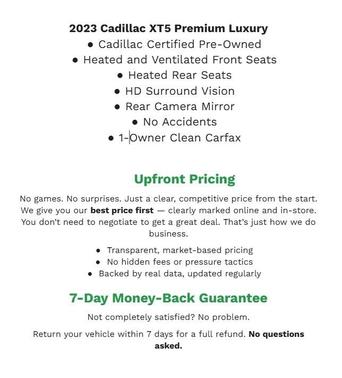 2023 Cadillac XT5 Premium Luxury