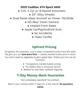 2021 Cadillac XT4 Sport