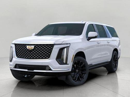 Vibrant White Tricoat 2026 Cadillac Escalade ESV Luxury