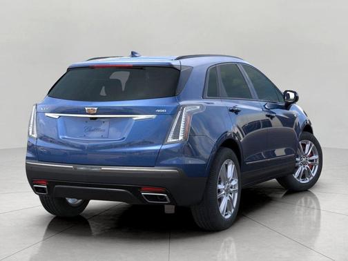 Opulent Blue Metallic 2026 Cadillac XT5 Sport