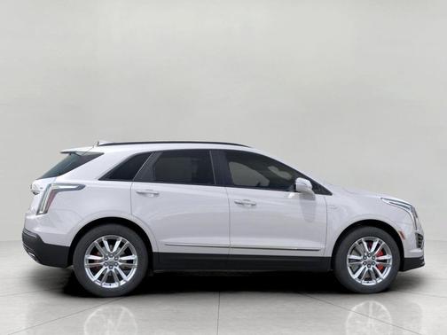 Crystal White Tricoat 2026 Cadillac XT5 Sport