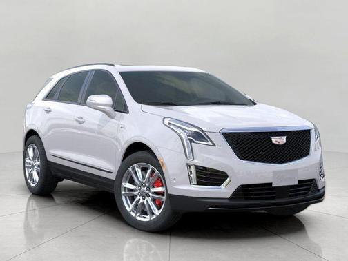 Crystal White Tricoat 2026 Cadillac XT5 Sport