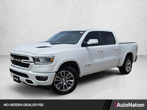 Bright White Clearcoat 2021 RAM 1500 Laramie
