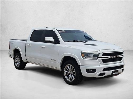 Bright White Clearcoat 2021 RAM 1500 Laramie