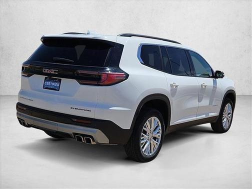 Summit White 2024 GMC Acadia AWD Elevation